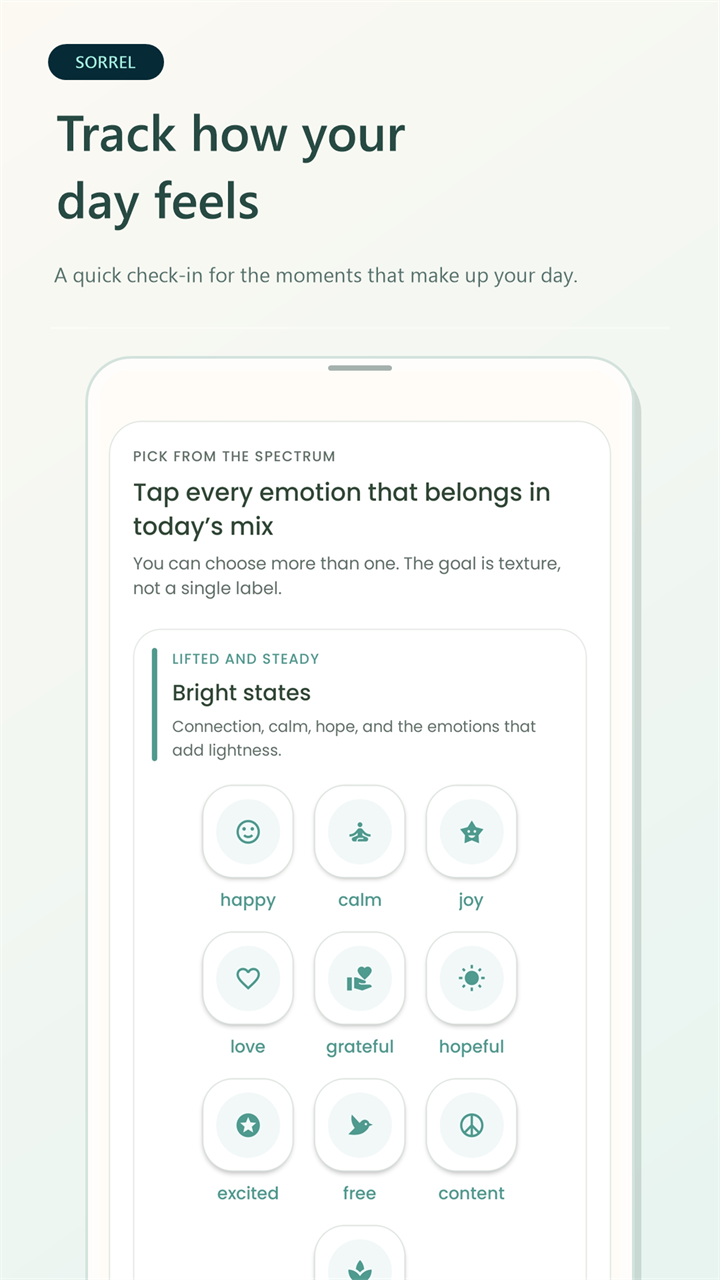 Understand why days feel different screenshot